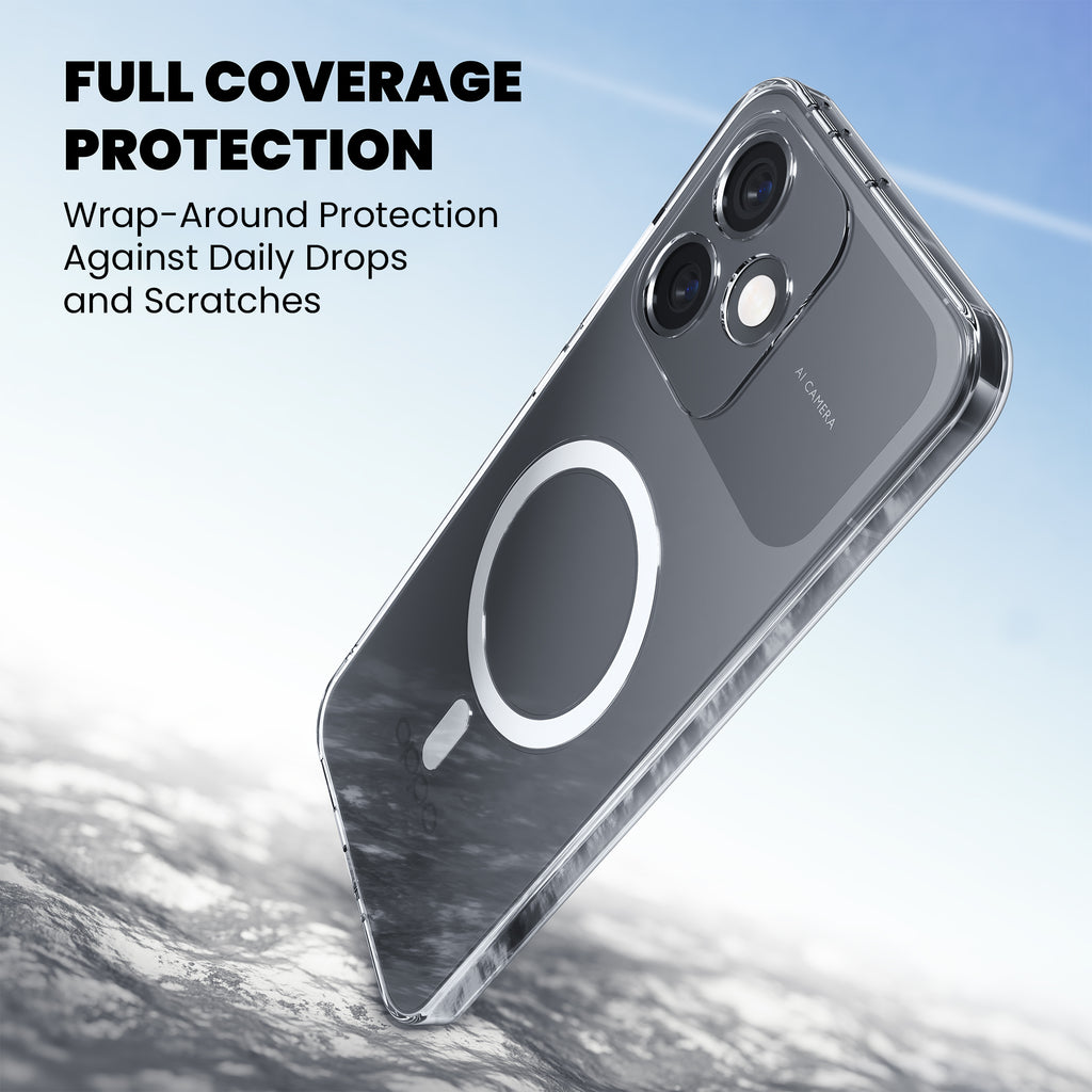 Anti-Yellow Magsafe Clear Case Oppo A Series