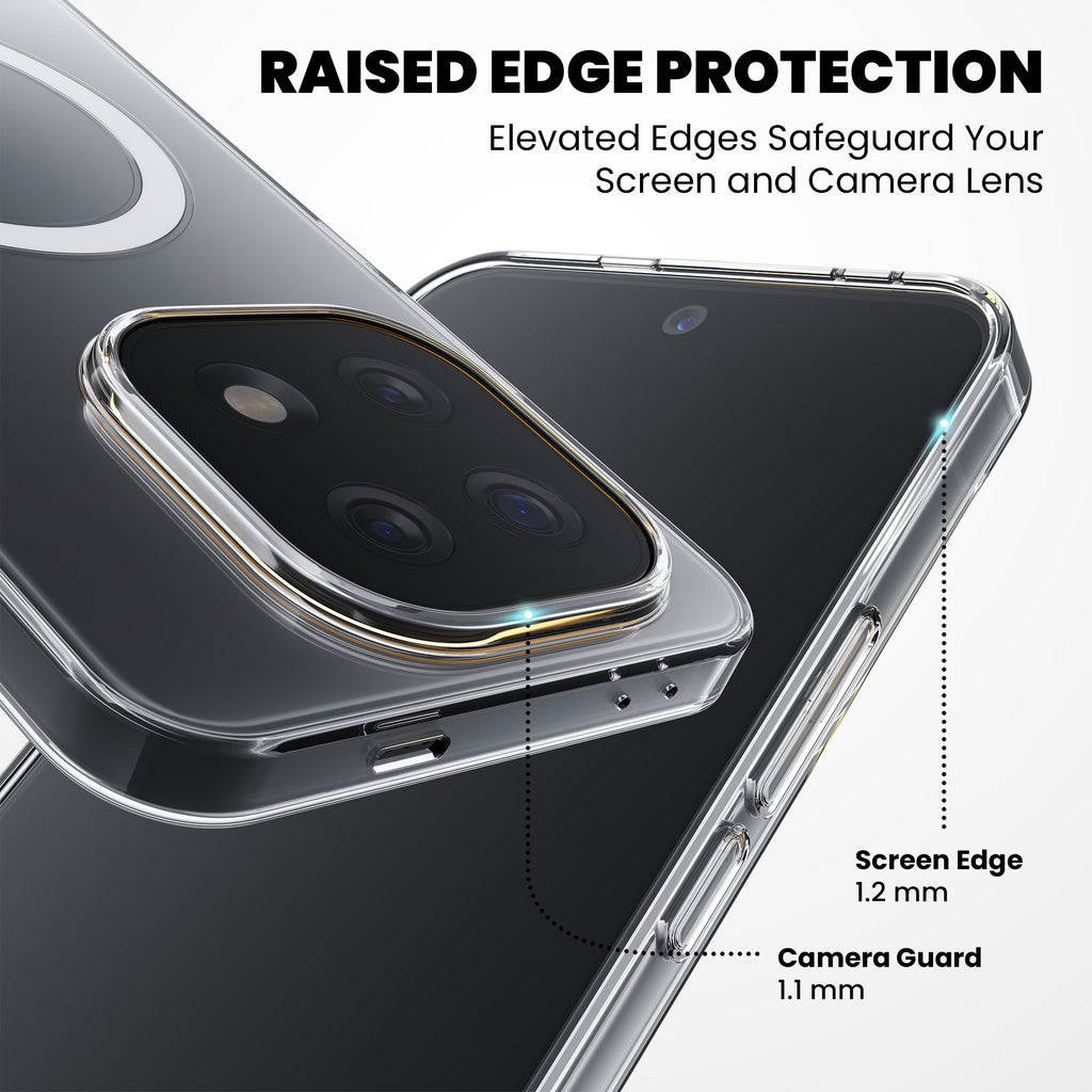 Anti-Yellow Magsafe Clear Case - iQOO Z9s 5G