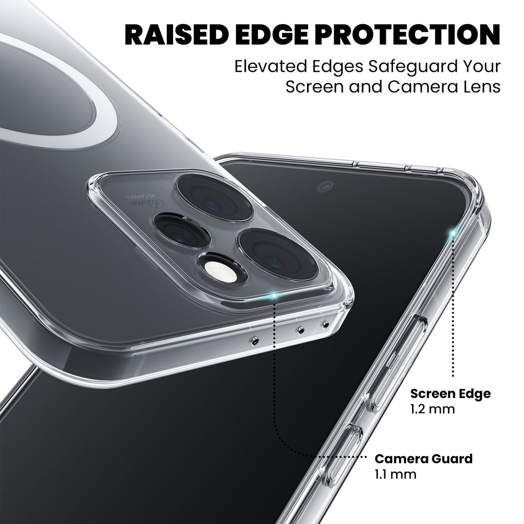 Anti-Yellow Magsafe Clear Case Oppo A Series