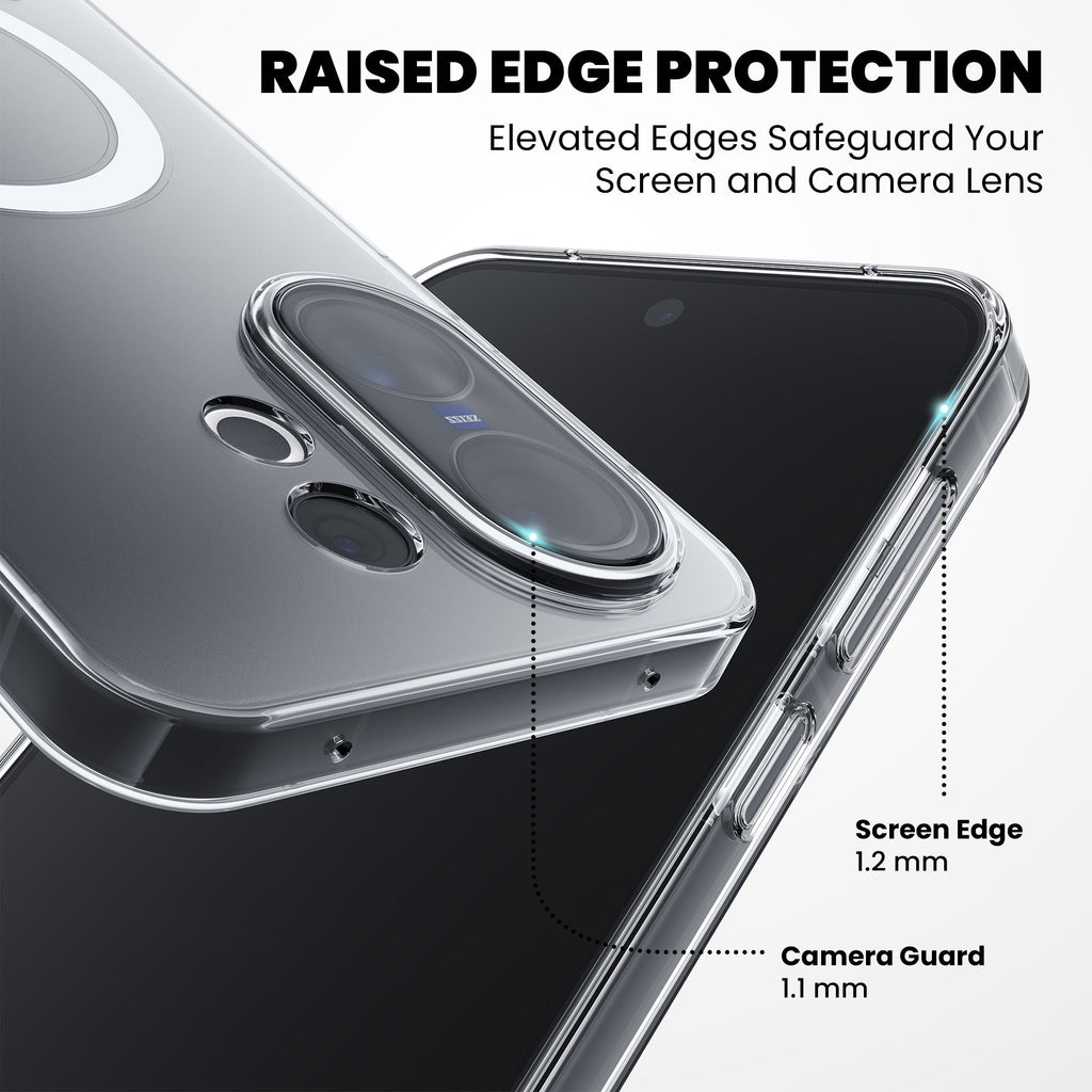 Anti-Yellow Magsafe Clear Case - Vivo Y18t