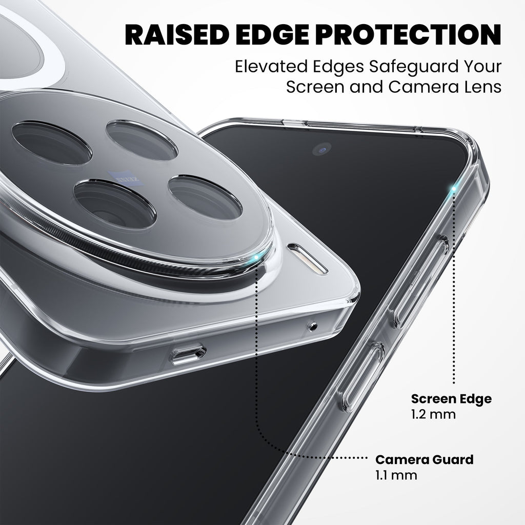 Anti-Yellow Magsafe Clear Case - Vivo T4 5G