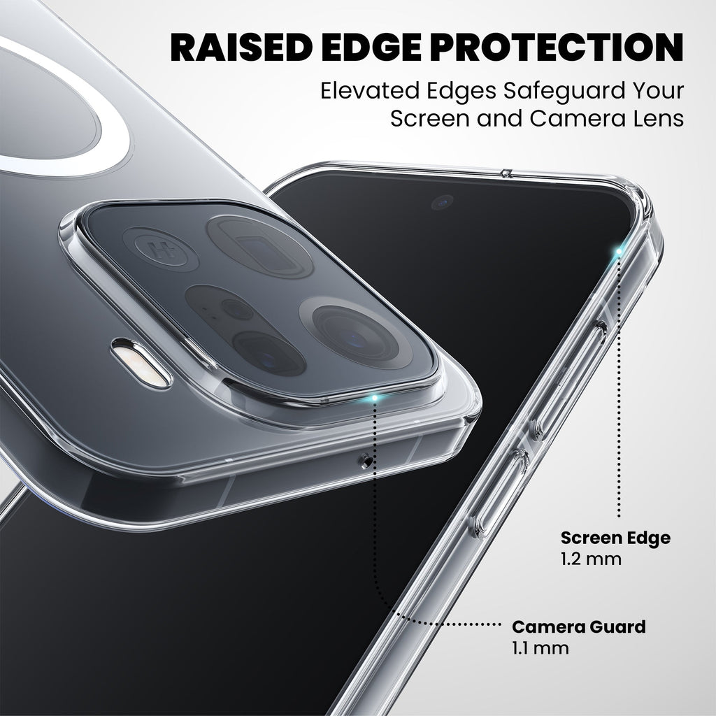Anti-Yellow Magsafe Clear Case Oppo A Series