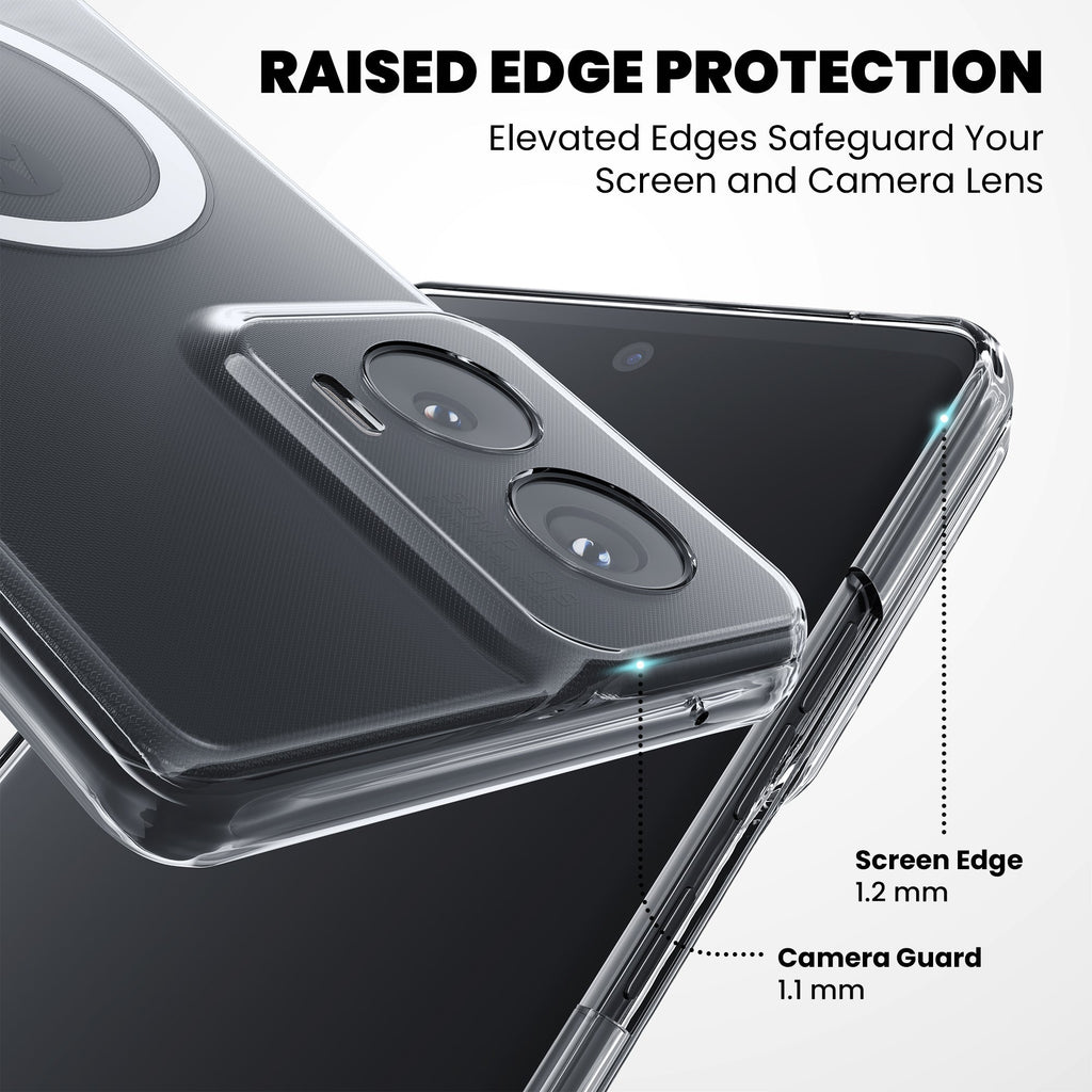 Anti-Yellow Magsafe Clear Case - Motorola Edge 50 Fusion