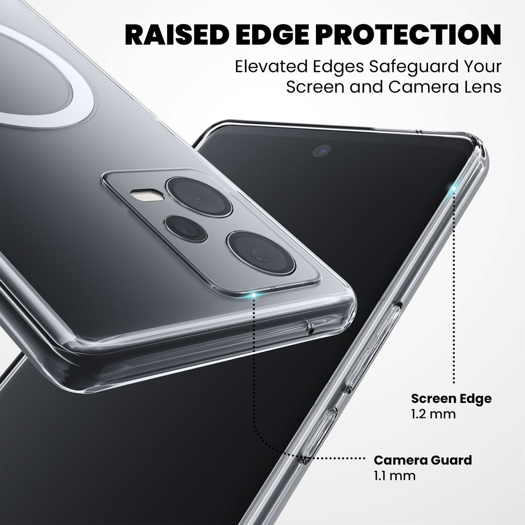 Anti-Yellow Magsafe Clear Case - Redmi 10