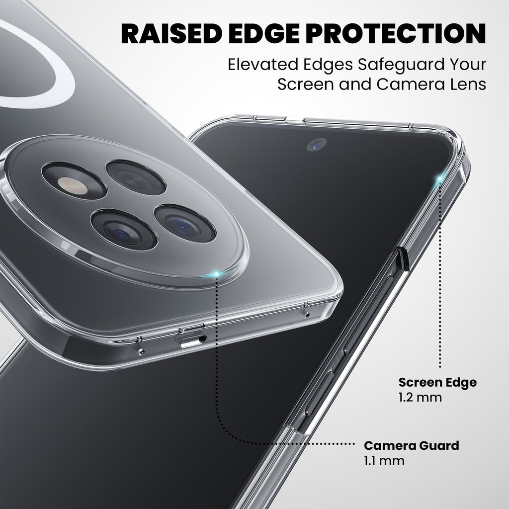 Anti-Yellow Magsafe Clear Case Oppo F Series
