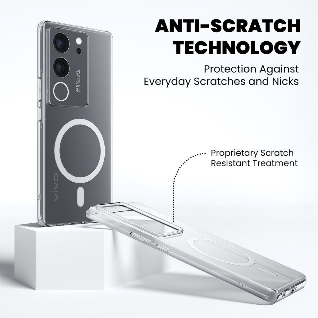 Anti-Yellow Magsafe Clear Case - Vivo Y31 5G