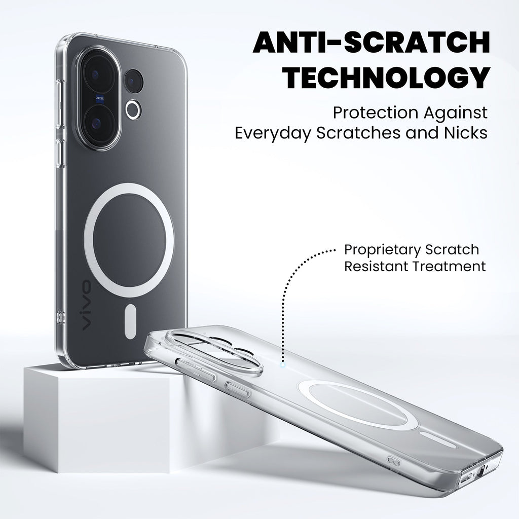 Anti-Yellow Magsafe Clear Case - Vivo Y19e
