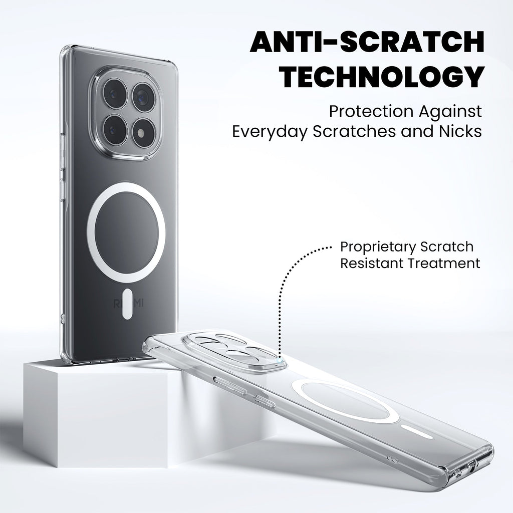 Anti-Yellow Magsafe Clear Case - Redmi Note 15 Pro Plus 5G