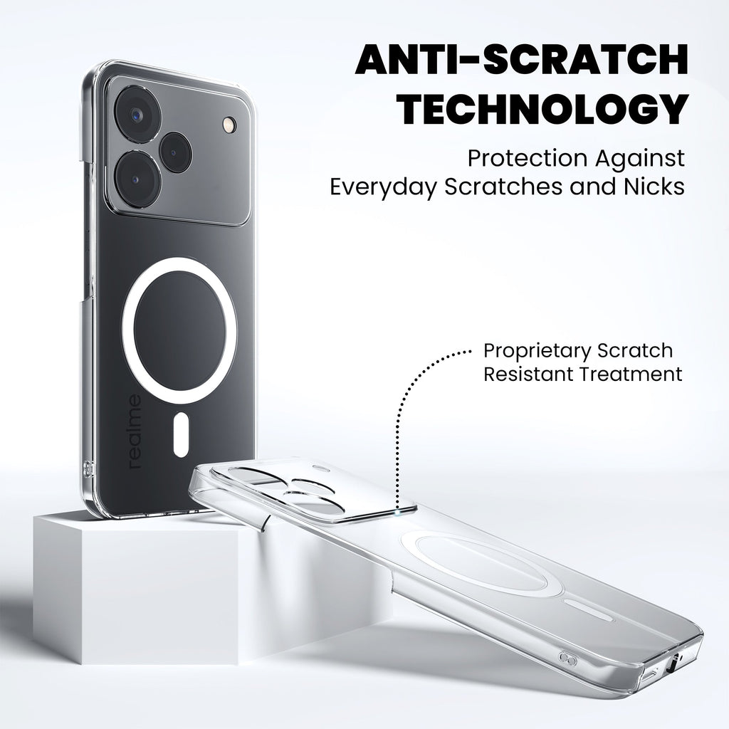 Anti-Yellow Magsafe Clear Case - Realme GT 6