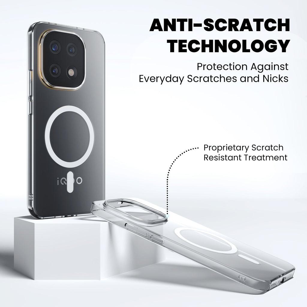 Anti-Yellow Magsafe Clear Case - iQOO Z9s 5G