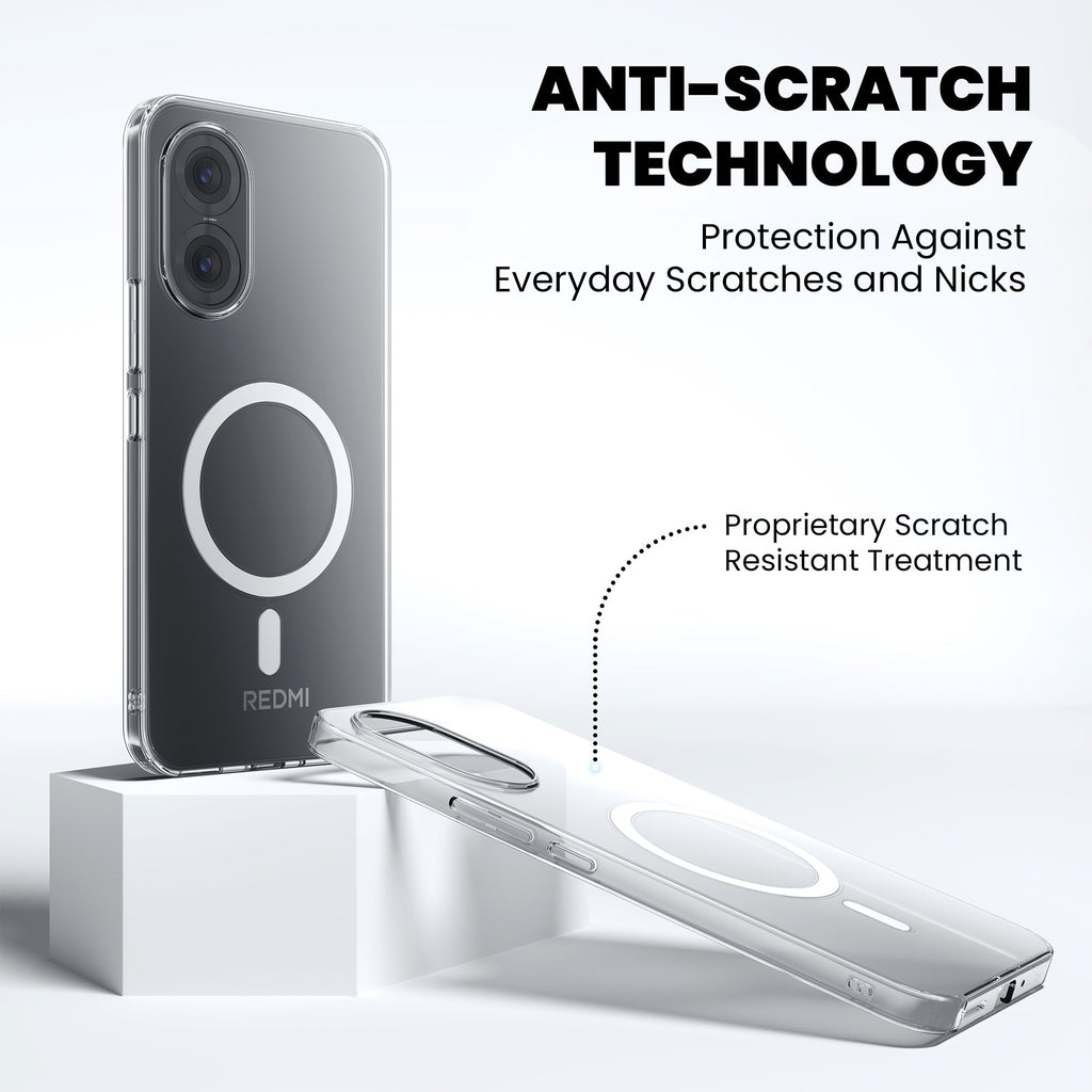 Anti-Yellow Magsafe Clear Case - Redmi A5