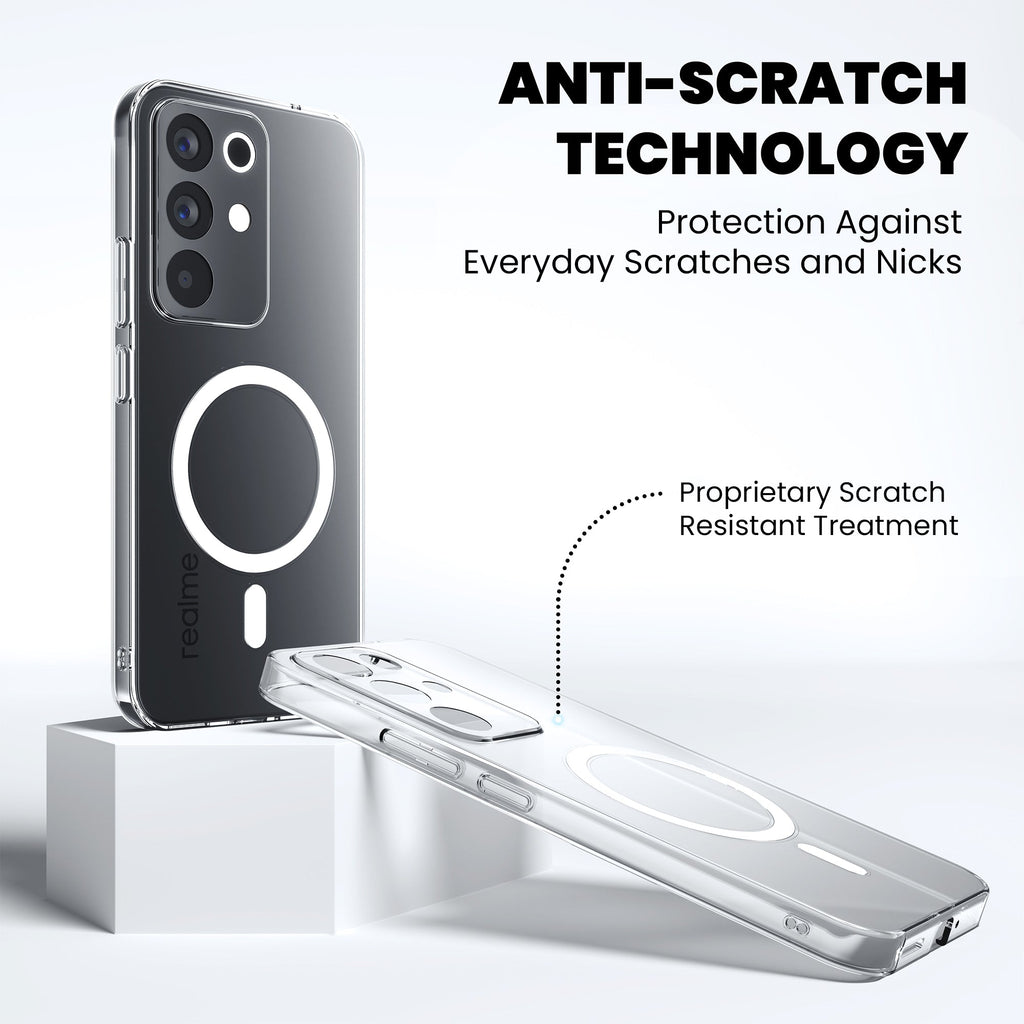 Anti-Yellow Magsafe Clear Case - Realme GT 2