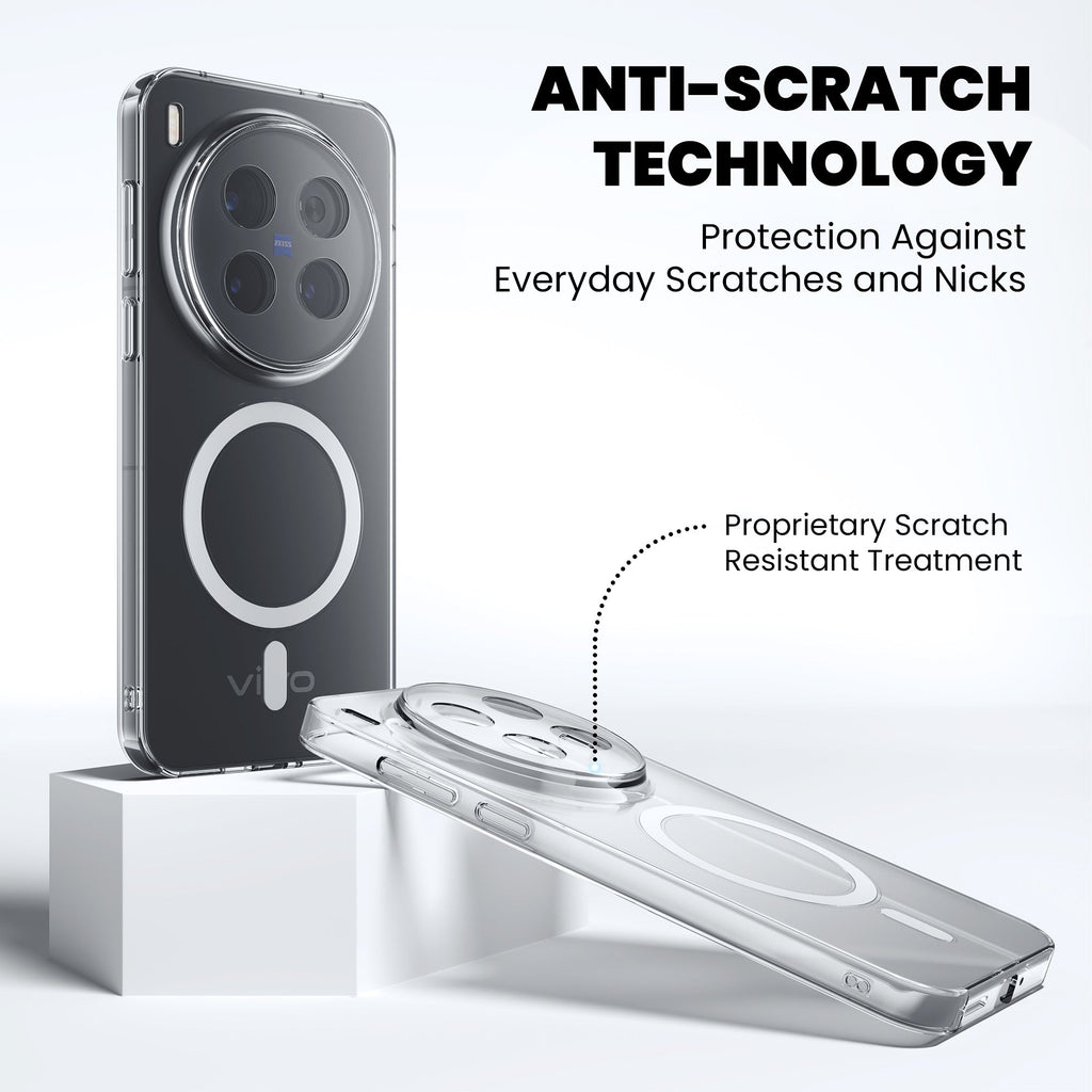 Anti-Yellow Magsafe Clear Case - Vivo X300 Pro