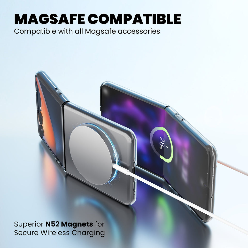 Anti-Yellow Magsafe Clear Case - Motorola Razr 50