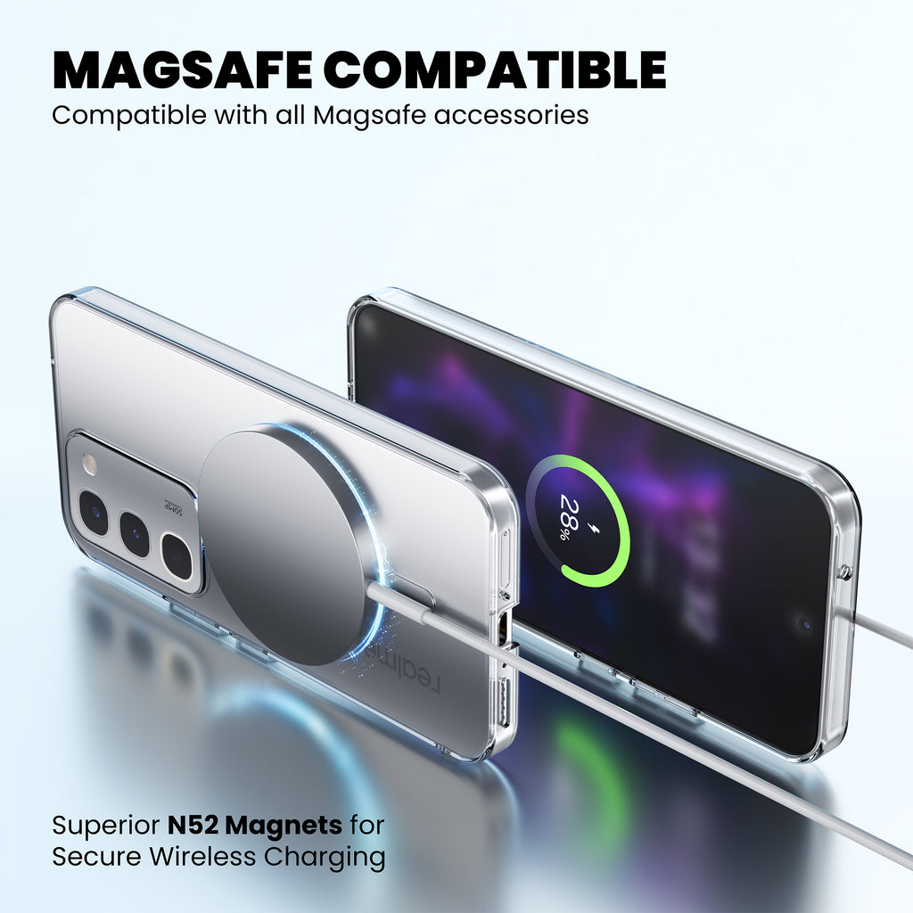 Anti-Yellow Magsafe Clear Case - Realme Narzo 100 Lite 5G