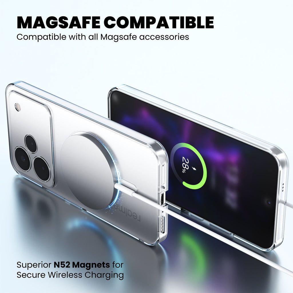 Anti-Yellow Magsafe Clear Case - Realme GT 6