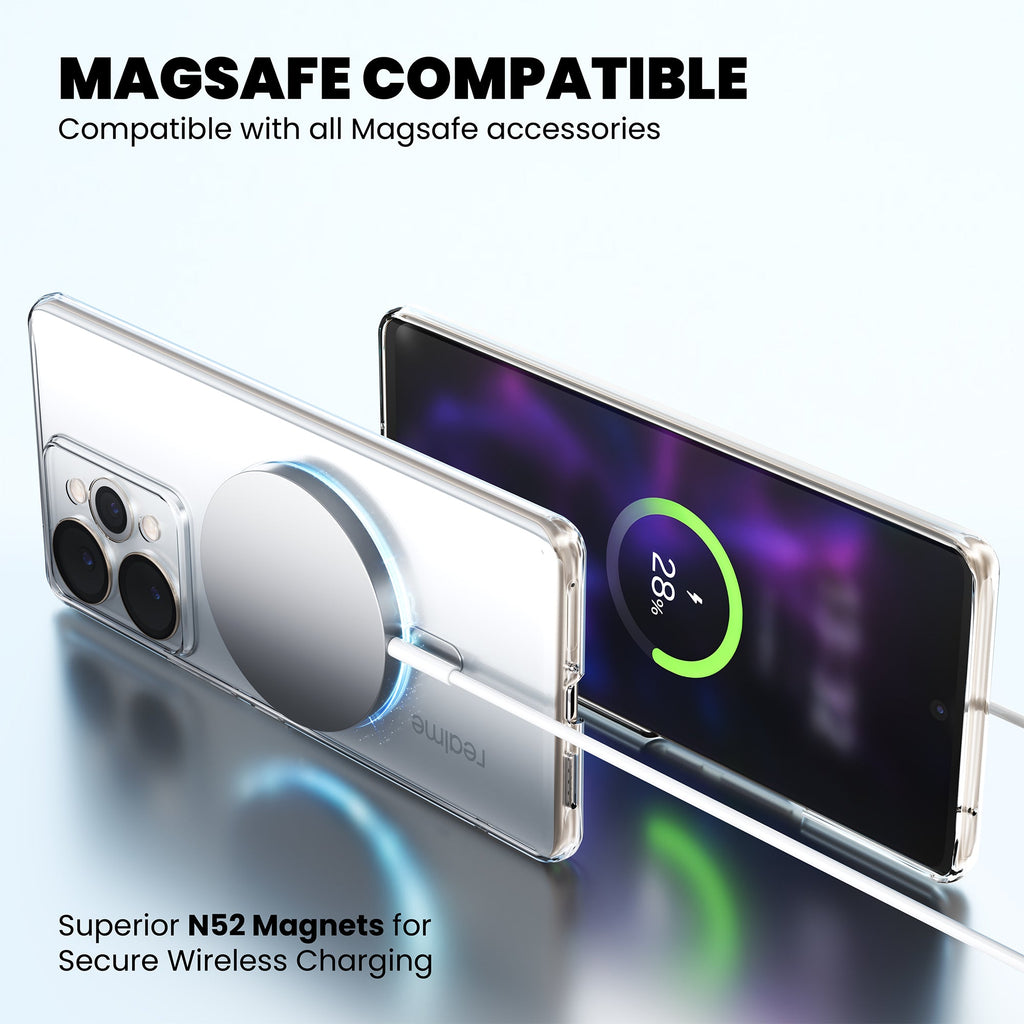 Anti-Yellow Magsafe Clear Case - Realme 15 5G