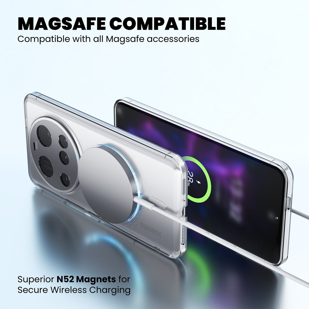 Anti-Yellow Magsafe Clear Case Xiaomi