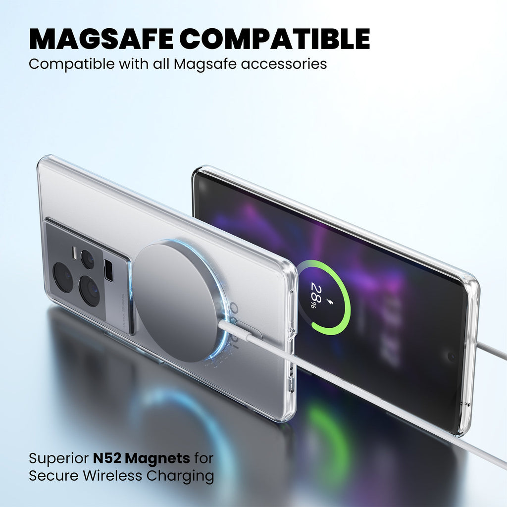 Anti-Yellow Magsafe Clear Case - iQOO Z5 5G