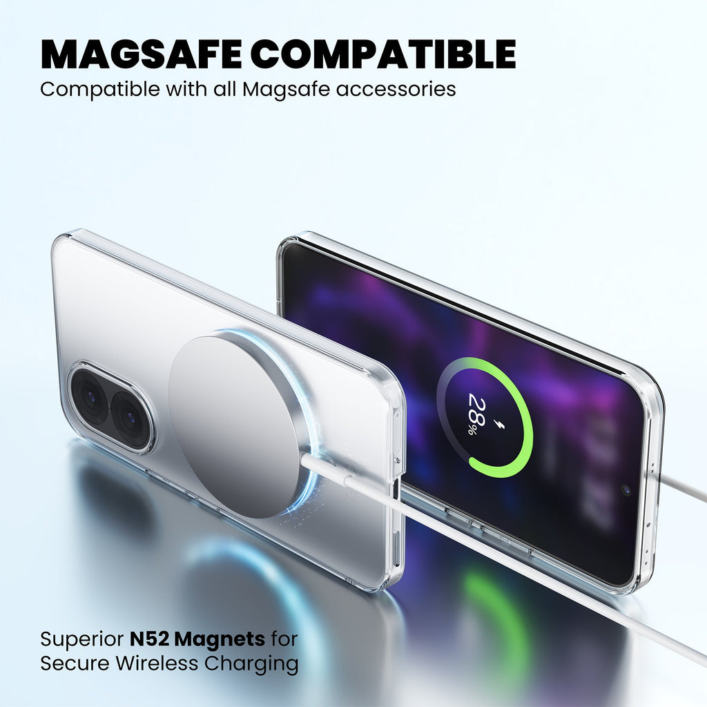 Anti-Yellow Magsafe Clear Case - Redmi A2 Plus