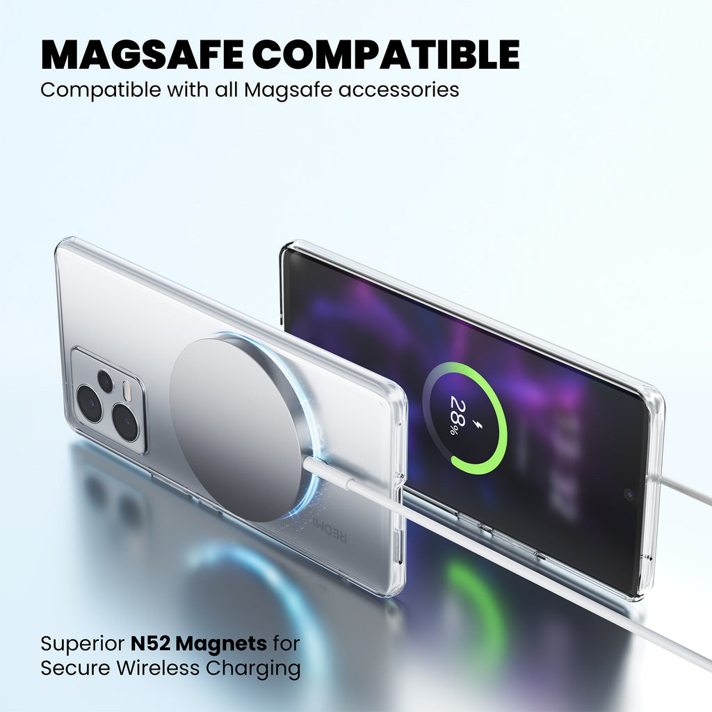 Anti-Yellow Magsafe Clear Case - Redmi Note 11 Pro