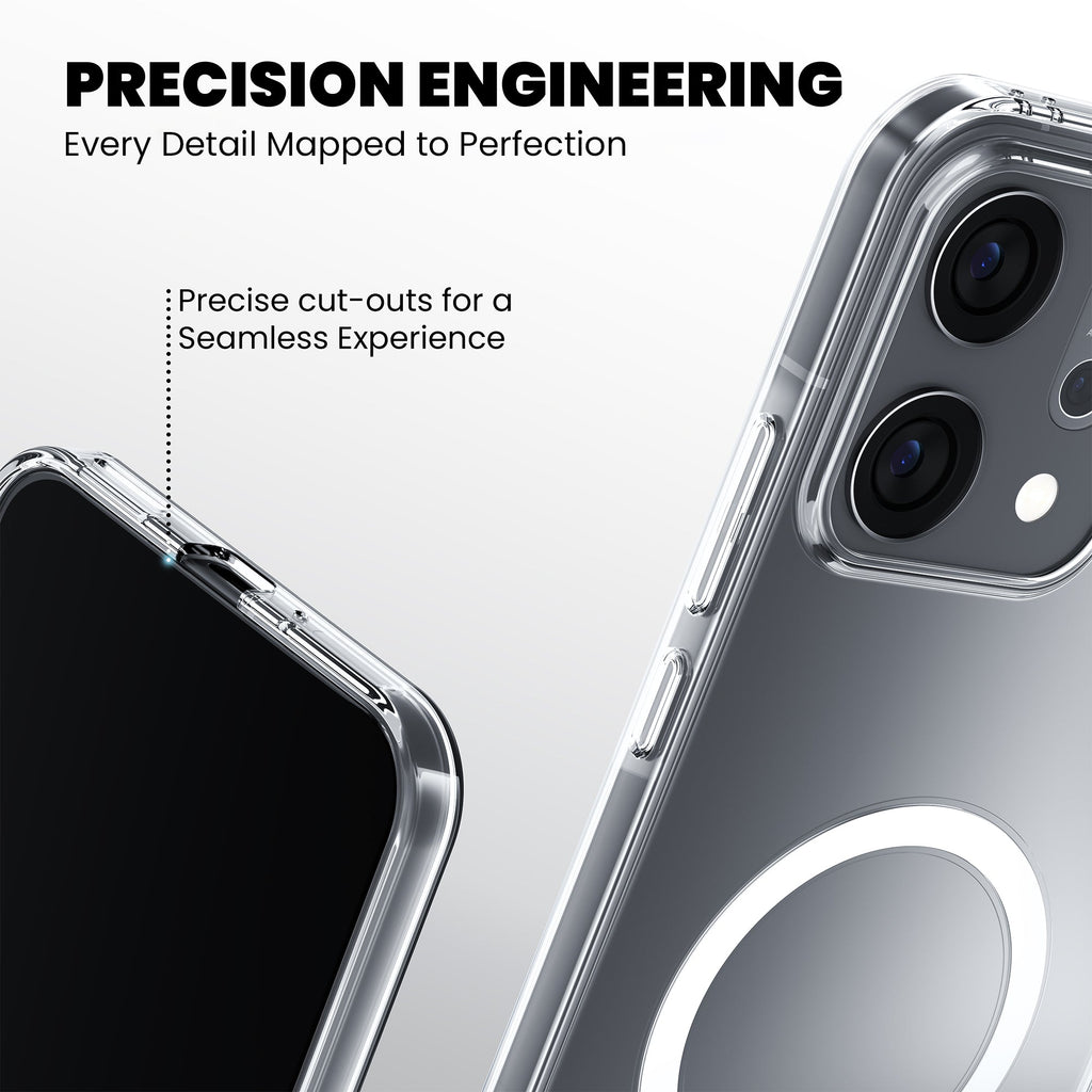Anti-Yellow Magsafe Clear Case Oppo F Series