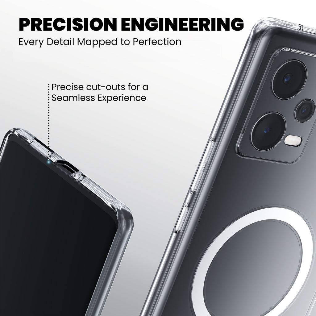 Anti-Yellow Magsafe Clear Case - Redmi Note 13 Pro Plus 5G